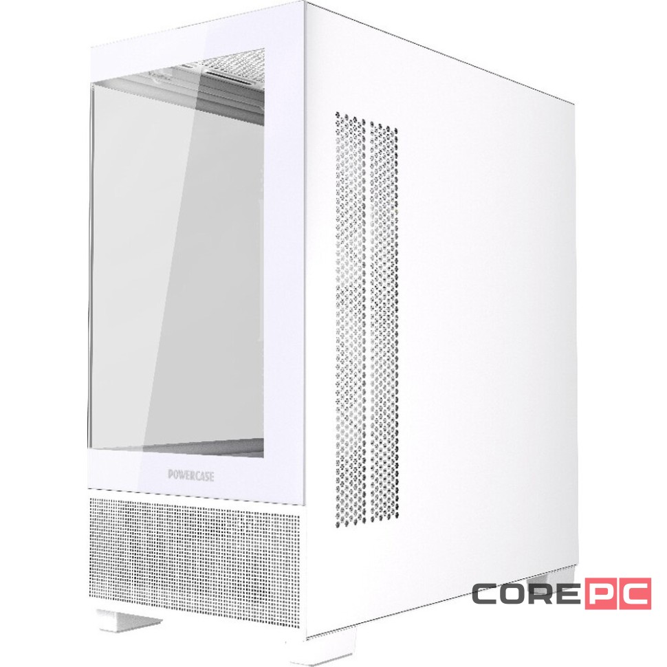 Компьютерный корпус Powercase Vision Micro M3W TG ARGB White (CVMMW-A3)