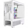Компьютерный корпус Powercase Vision Micro M3W TG ARGB White (CVMMW-A3)