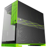 Компьютерный корпус Geometric Future Model 5 NV Style ARGB Limited Edition with fans (1AM5WKNV01100)