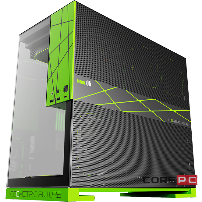 Компьютерный корпус Geometric Future Model 5 NV Style ARGB Limited Edition with fans (1AM5WKNV01100)