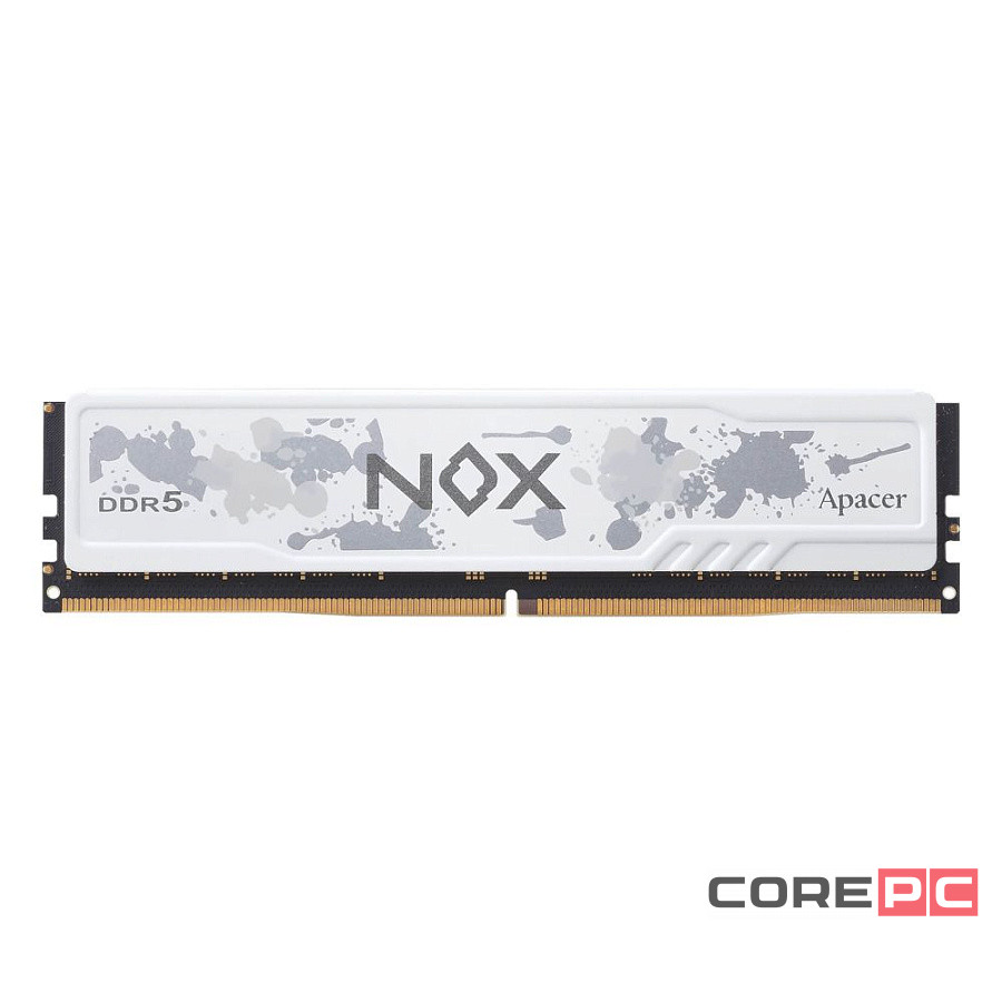 Оперативная память 32 Gb 6400 MHz Apacer NOX OC White (AH5U32G64C552MWAA-2)