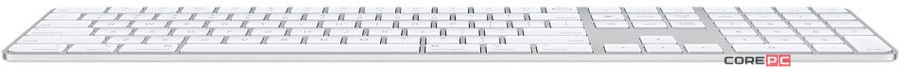 Беспроводная клавиатура Apple Magic Keyboard with Touch ID and Numeric Keypad русская (белый) (MK2C3)