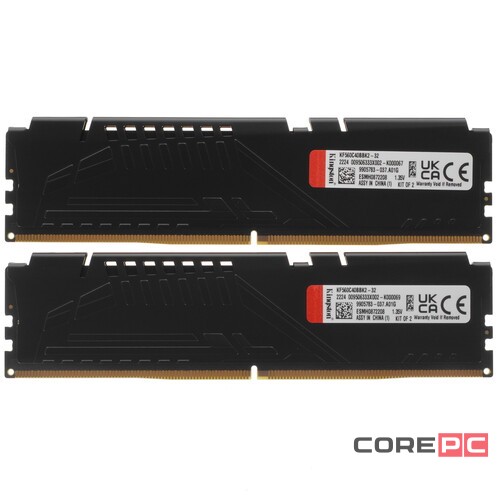 Оперативная память 32 Gb 6000 MHz Kingston FURY Beast (KF560C40BBK2-32)