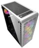 Компьютерный корпус Powercase MISTRAL MESH Z4С TG LED White CMIZ4CW-L4