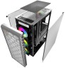 Компьютерный корпус Powercase MISTRAL MESH Z4С TG LED White CMIZ4CW-L4