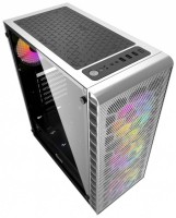 Компьютерный корпус Powercase MISTRAL MESH Z4С TG LED White CMIZ4CW-L4