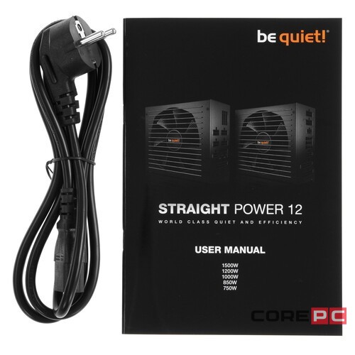 Блок питания Be Quiet! 1000W STRAIGHT POWER 12 BN338 16 Pin (PCIe 5.0 Connector Cable Details)