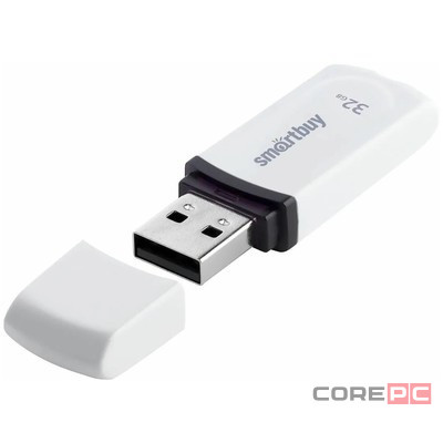 USB флеш накопитель Smartbuy 32GB Paean White (SB32GBPN-W)