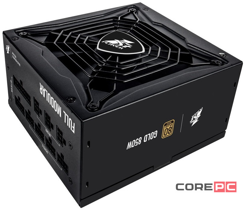 Блок питания 1STPLAYER 850W STEAMPUNK Black (PS-850SP)