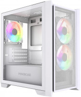 Компьютерный корпус Powercase ALISIO Micro Z3W ARGB V2 ARGB White (CAMZW-A3-V2)