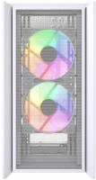 Компьютерный корпус Powercase ALISIO Micro Z3W ARGB V2 ARGB White (CAMZW-A3-V2)