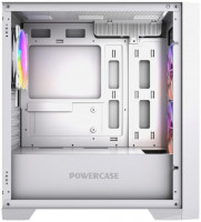 Компьютерный корпус Powercase ALISIO Micro Z3W ARGB V2 ARGB White (CAMZW-A3-V2)