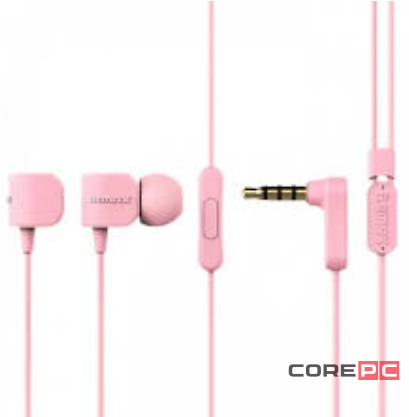 Проводная стерео-гарнитура Remax RM-502 Crazy Robot Jack 3.5mm (розовый)