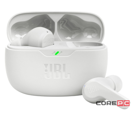 Беспроводные наушники TWS JBL Wave Beam белые