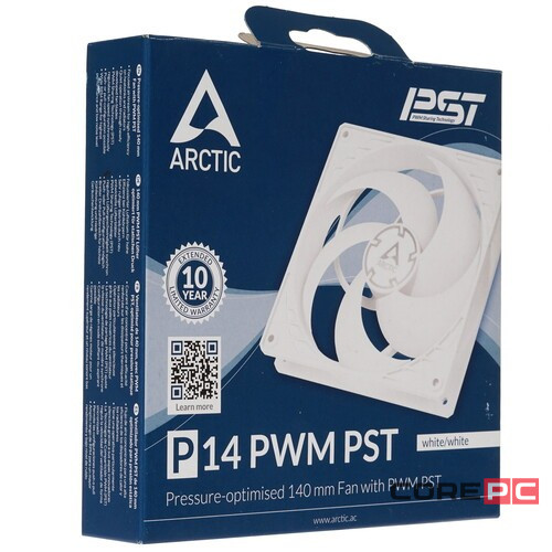 Вентилятор для корпуса Arctic Cooling P14 PWM PST White/White ACFAN00197A