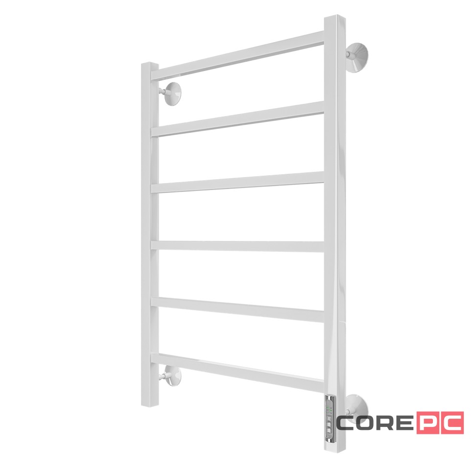 Полотенцесушитель Royal Thermo Axel П6 500х800 электро (встроен. диммер) белый