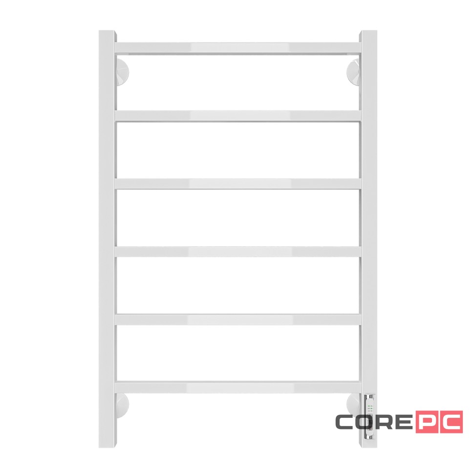 Полотенцесушитель Royal Thermo Axel П6 500х800 электро (встроен. диммер) белый