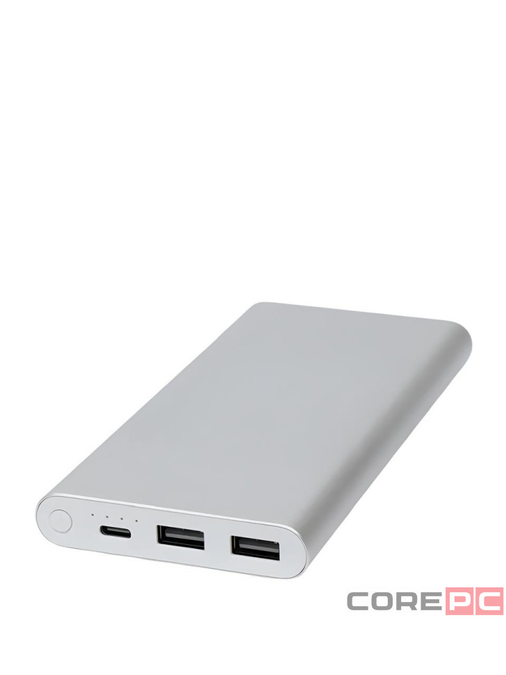 Powerbank Xiaomi 3 10000 мАч 2USB+Type-C 22.5W Fast Charge PB100DZM серебристый