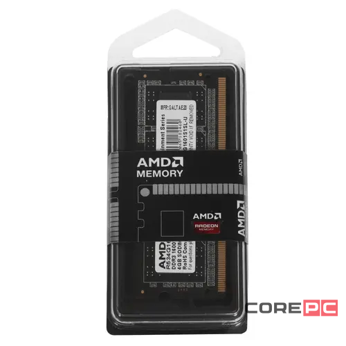 Оперативная память 4 Gb 1600 MHz AMD R5 ENTERTAINMENT SERIES Black (R534G1601S1SL-U)
