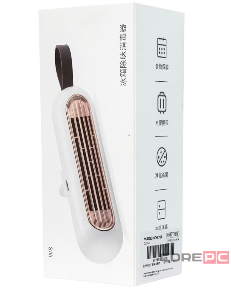 Дезодорирующий дезинфектор для холодильника Xiaomi BEHEART W8  белый