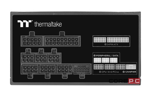 Блок питания Thermaltake 650W TOUGHPOWER GF A3 PS-TPD-0650FNFAGE-H 16 Pin (PCIe 5.0 Connector Cable Details)