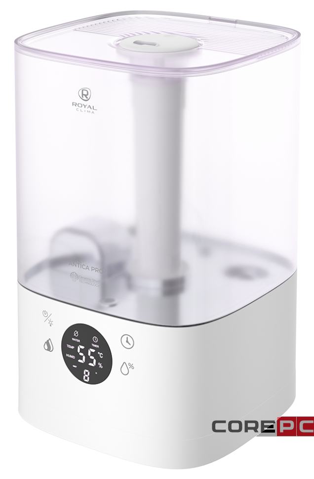 Ультразвуковой увлажнитель серии ANTICA Pro RUH-ANP300/4.3E-WT
