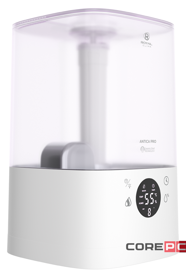 Ультразвуковой увлажнитель серии ANTICA Pro RUH-ANP300/4.3E-WT