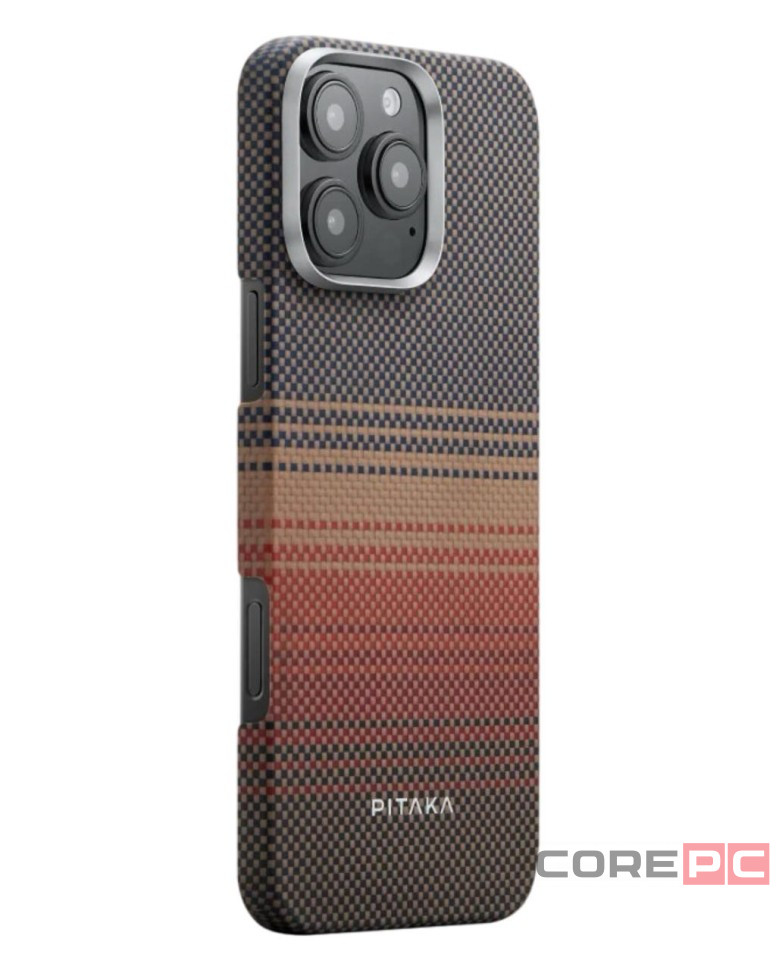 Накладка для i-Phone 16 Pro 6.3" Pitaka Tactile Woven case (Sunset)