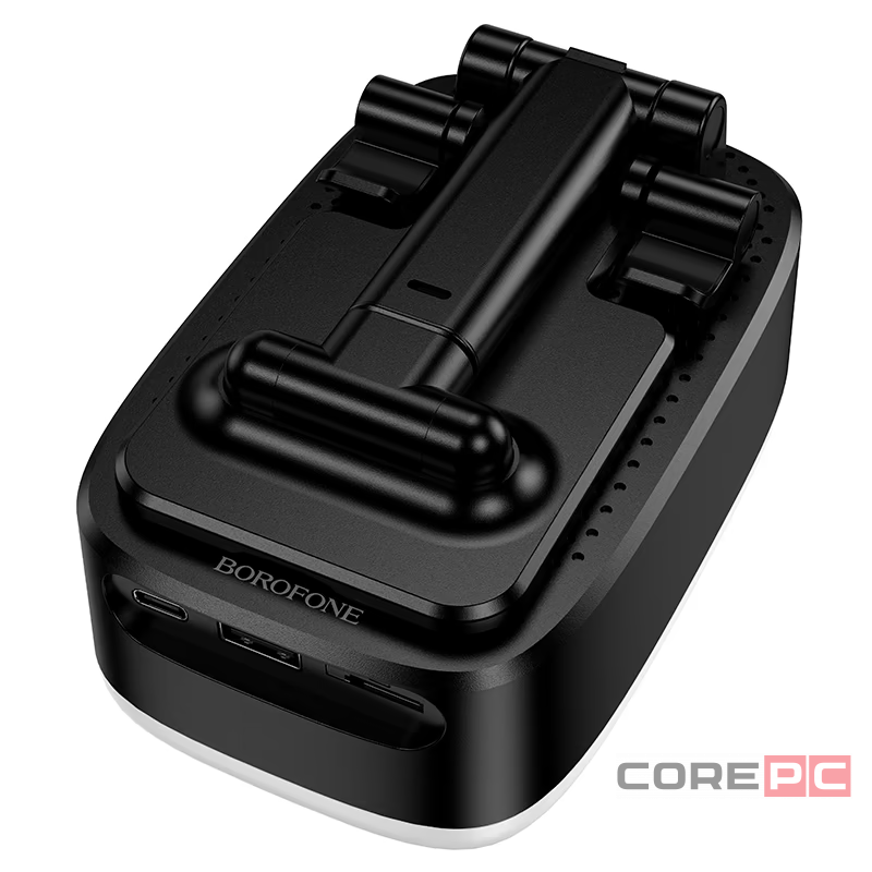 Держатель-подставка для телефона/колонка/встроенный powerbank Borofone BR200 черный