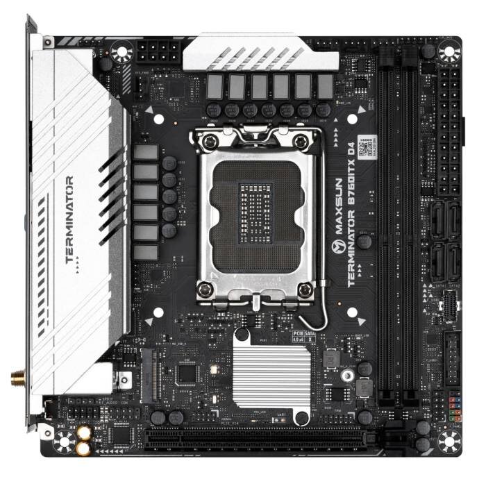 Материнская плата MaxSun MS-Terminator B760ITX D4 WIFI 6940709492196