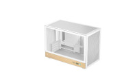Компьютерный корпус Deepcool CH260 WOOD WH TG White