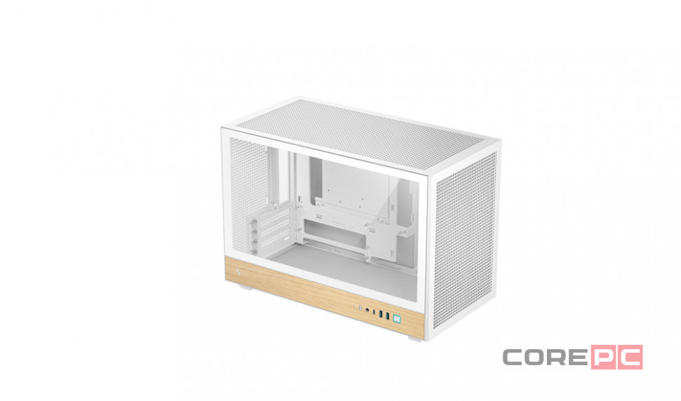 Компьютерный корпус Deepcool CH260 WOOD WH TG White