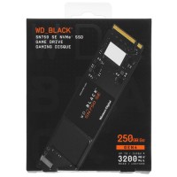 Твердотельный накопитель Western Digital 250 Gb SN750 Black WDS250G1B0E