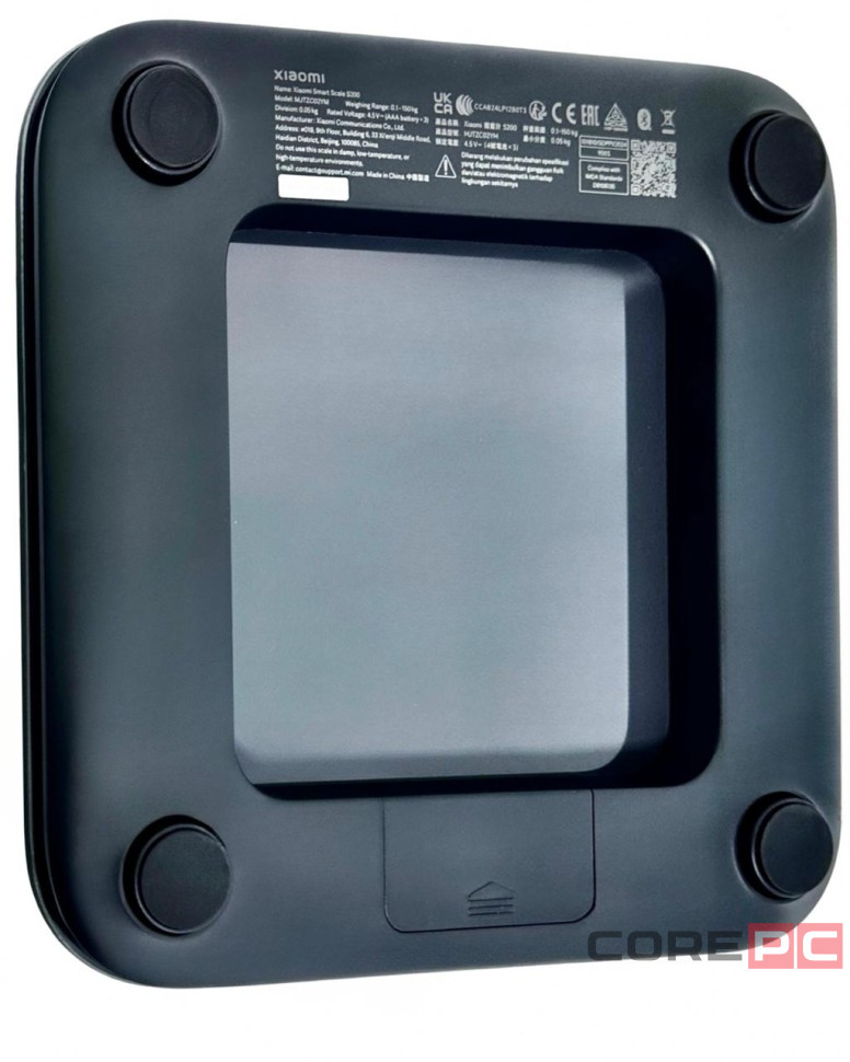 Весы напольные Xiaomi Mi Body Composition Scale S200 MJTZC02YM чёрный