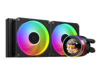 Система жидкостного охлаждения для процессора ID-COOLING SL240 V2 LCD Black