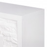 Портал Firelight Loft 30 камень белый, белая эмаль