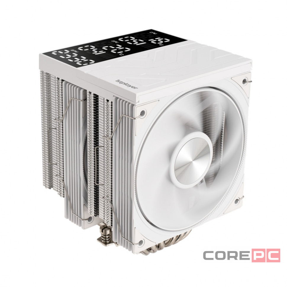 Кулер для процессора 1STPLAYER FROST BITE FB12DS-6 White (FB12DS-6-WH)