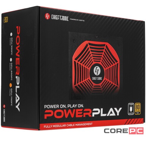 Блок питания Chieftec 750W POWERPLAY GPU-750FC