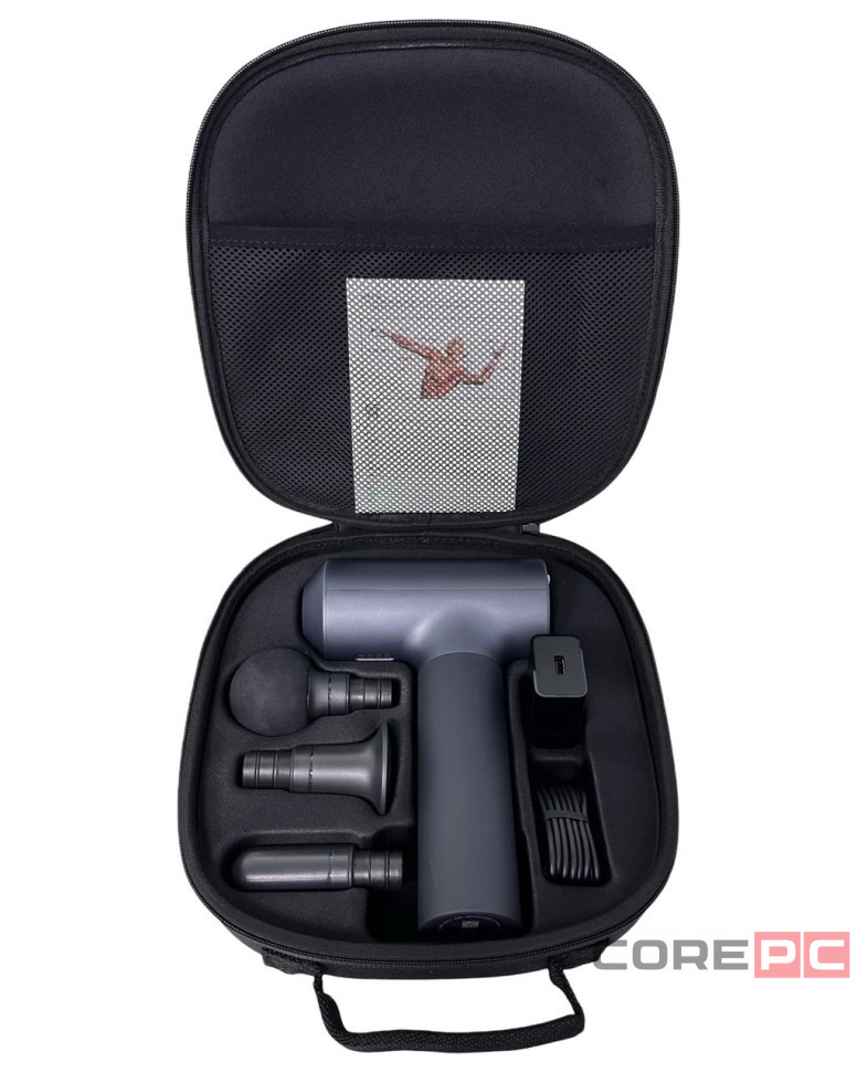 Массажный пистолет Xiaomi Mijia Fascia Gun (MJJMQ01-ZJ) черный