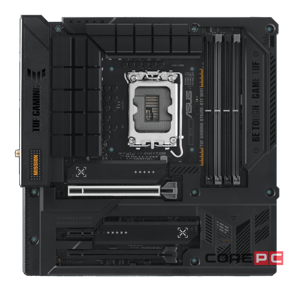 Материнская плата ASUS TUF GAMING B760M-BTF 2.5GLAN WIFI 6 (90MB1G50-M0EAY0)