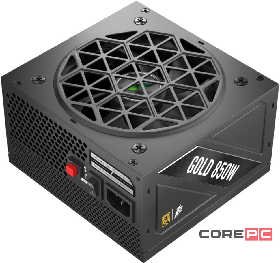 Блок питания 1STPLAYER 850W NGDP GOLD Black (HA-850BA4) 16 Pin (PCIe 5.0 Connector Cable Details)