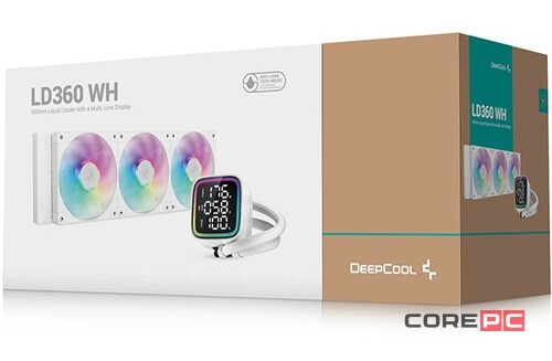 Система жидкостного охлаждения для процессора Deepcool LD360 White (R-LD360-WHDMMN-G-1)