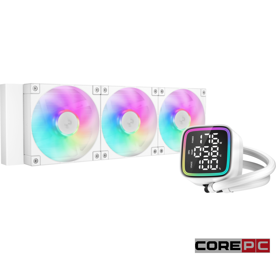Система жидкостного охлаждения для процессора Deepcool LD360 White (R-LD360-WHDMMN-G-1)