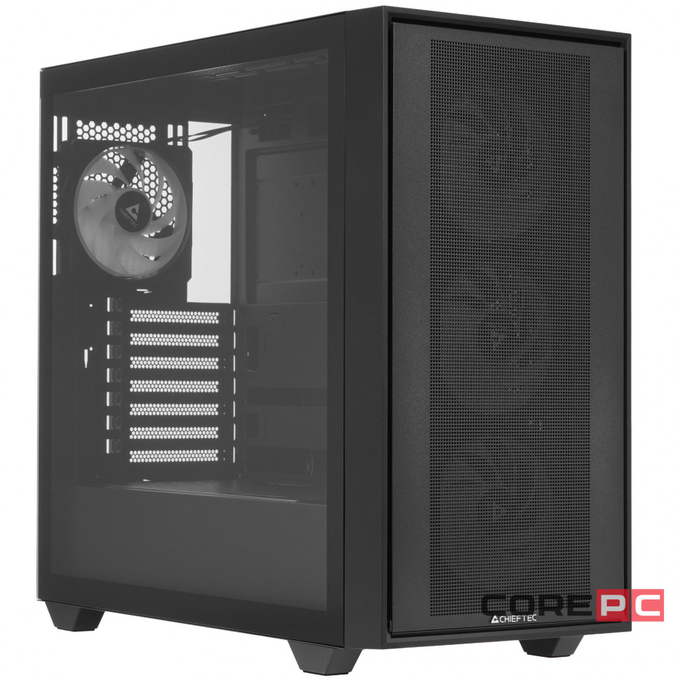 Компьютерный корпус Chieftec HUNTER 3 TG ARGB Black (GS-03B-OP)