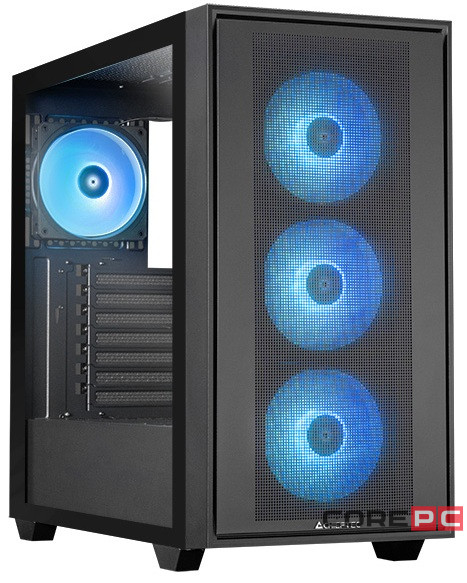 Компьютерный корпус Chieftec HUNTER 3 TG ARGB Black (GS-03B-OP)