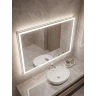 Зеркало MIXLINE Рефлекс ЭКОНОМ 800х600 (ШВ) сенсорный выкл, светодиодная подсветка, без короба