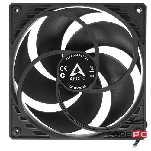 Вентилятор для корпуса Arctic Cooling ARCTIC P14 PWM PST CO black/black ACFAN00126A