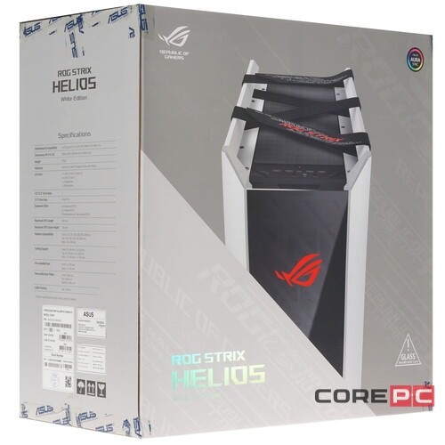 Компьютерный корпус ASUS ROG STRIX HELIOS GX601 RGB White (90DC0023-B39000)
