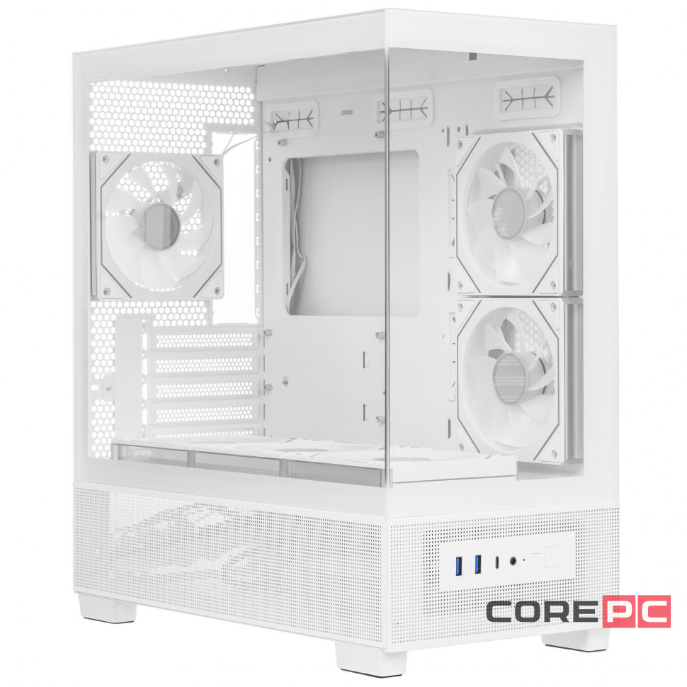 Компьютерный корпус XASTRA Q500M White (Q500M-6FM12A-C10-UC-WH)