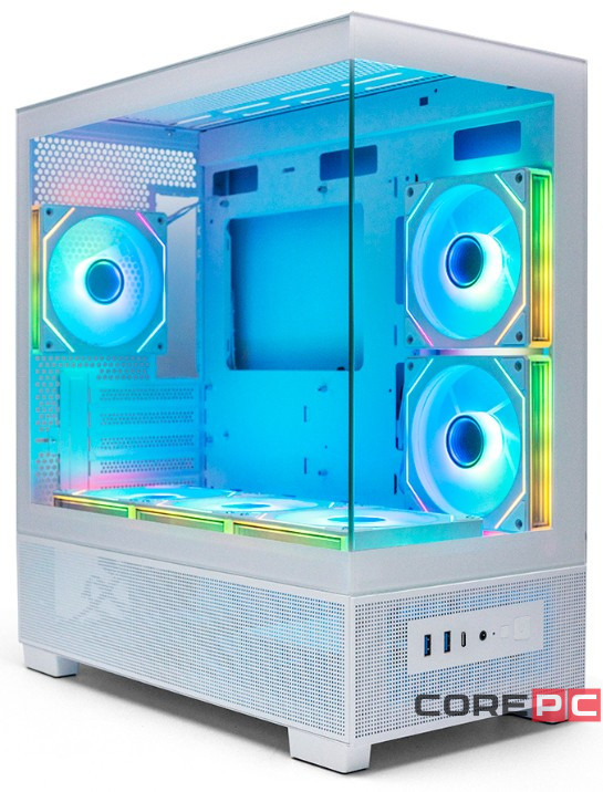Компьютерный корпус XASTRA Q500M White (Q500M-6FM12A-C10-UC-WH)